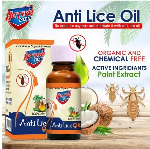 All Natural Hair Oil for Lice Control